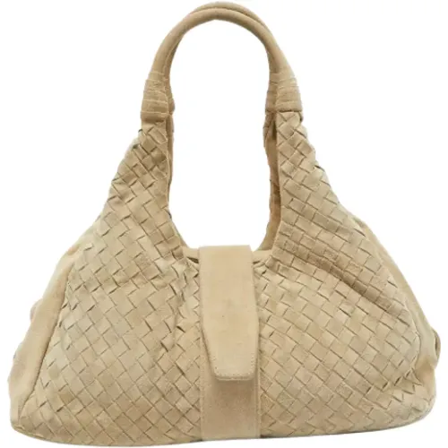 Pre-owned Suede handbags , female, Sizes: ONE SIZE - Bottega Veneta Vintage - Modalova