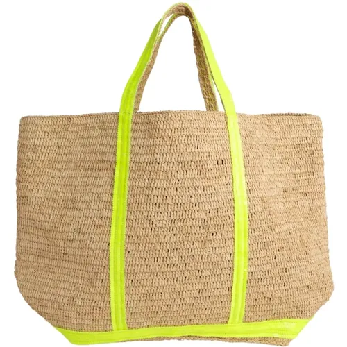 Raffia + Sequins Shopping Bag , female, Sizes: ONE SIZE - Vanessa Bruno - Modalova