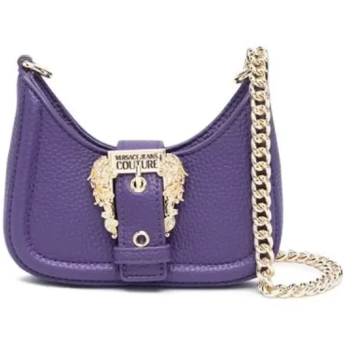 Mini Chain Shoulder Bag , female, Sizes: ONE SIZE - Versace Jeans Couture - Modalova