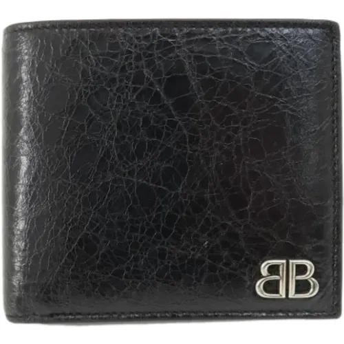 Pre-owned Leather wallets , female, Sizes: ONE SIZE - Balenciaga Vintage - Modalova