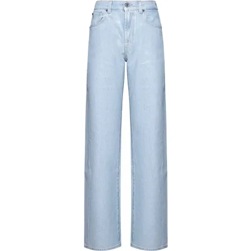 Jeans Stylish Denim Pants , female, Sizes: W29, W30, W24, W25 - 7 For All Mankind - Modalova