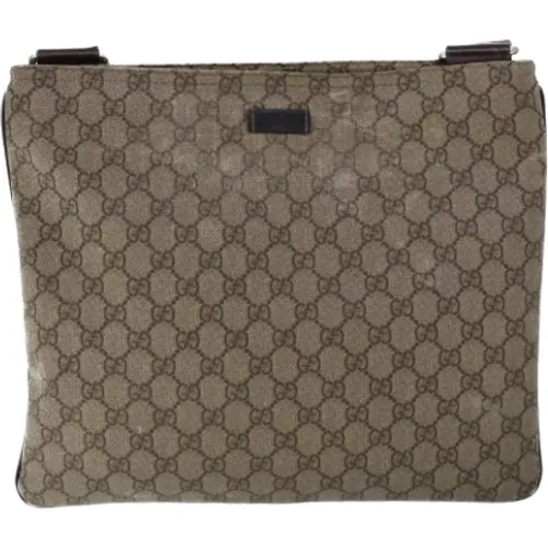 Pre-owned Canvas gucci-bags , female, Sizes: ONE SIZE - Gucci Vintage - Modalova