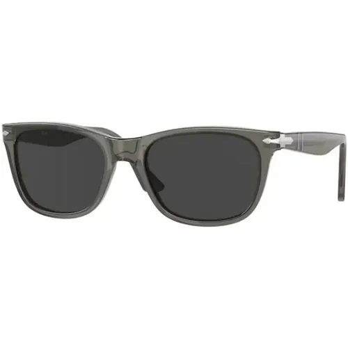 Stilvolle Sonnenbrille mit Grauem Rahmen - Persol - Modalova