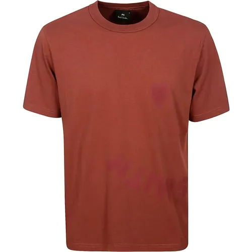 Fröhlicher Druck Baumwoll-T-Shirt für Männer , Herren, Größe: XS - Paul Smith - Modalova