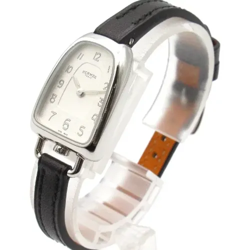 Pre-owned Leather watches , female, Sizes: ONE SIZE - Hermès Vintage - Modalova