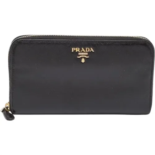 Pre-owned Leather wallets , female, Sizes: ONE SIZE - Prada Vintage - Modalova