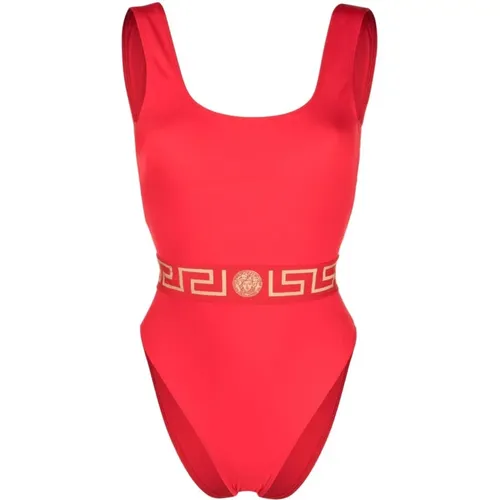 Greca Medusa swimsuit , female, Sizes: XL - Versace - Modalova