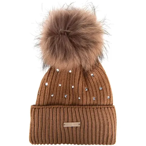 Crystal Winter Hat , female, Sizes: ONE SIZE - Baldinini - Modalova