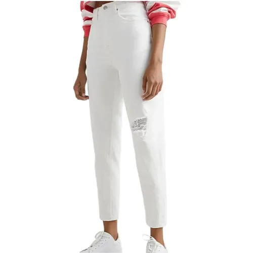 Mom Jean UHR Denim Hose , Damen, Größe: W27 L28 - Tommy Hilfiger - Modalova