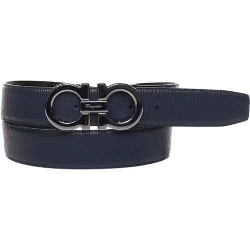 Elevate Your Style with Cotton Blend Belt , unisex, Sizes: 90 CM - Salvatore Ferragamo - Modalova