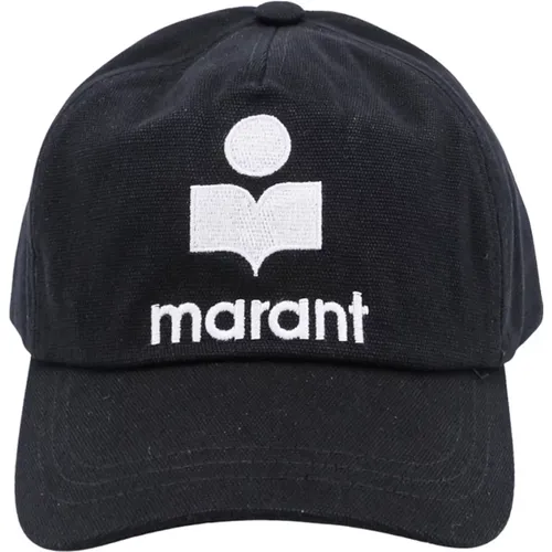 Embroidered Logo Adjustable Hat , male, Sizes: 59 CM - Isabel marant - Modalova