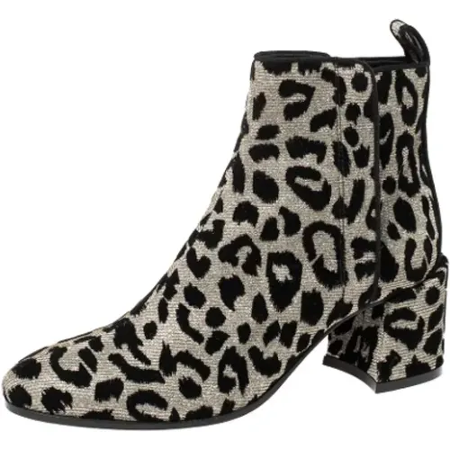 Pre-owned Stoff boots - Dolce & Gabbana Pre-owned - Modalova