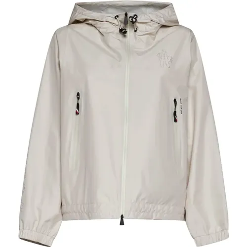 Grenoble Coat with Drawstring Hood , female, Sizes: XS - Moncler - Modalova