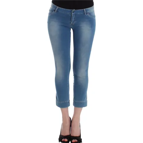 Cropped Jeans , Damen, Größe: S - Ermanno Scervino - Modalova