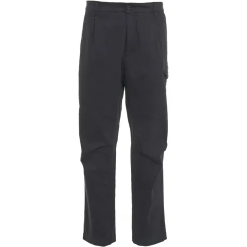 Schwarze Hose Aw24 , Herren, Größe: S - C.P. Company - Modalova