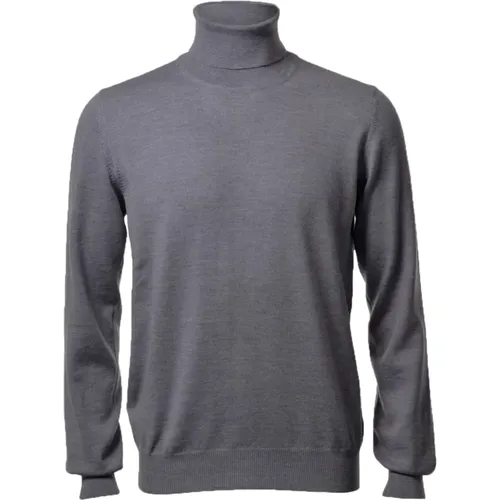 Italienischer Herren Rollkragenpullover , Herren, Größe: 4XL - Gran Sasso - Modalova