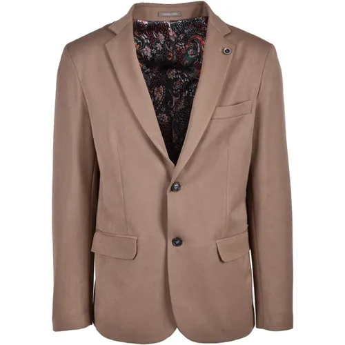 Elegante Jacke mit Polyester-Mix , Herren, Größe: L - Gianni Lupo - Modalova