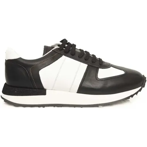 Leather High Sole Sneakers White , male, Sizes: 7 UK - Cerruti 1881 - Modalova