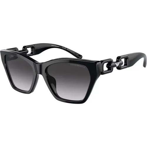 Trendy Sunglasses Collection , female, Sizes: 55 MM - Emporio Armani - Modalova