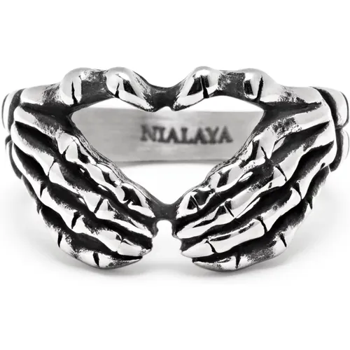 Men's Vintage Skeleton Ring Nialaya - Nialaya - Modalova