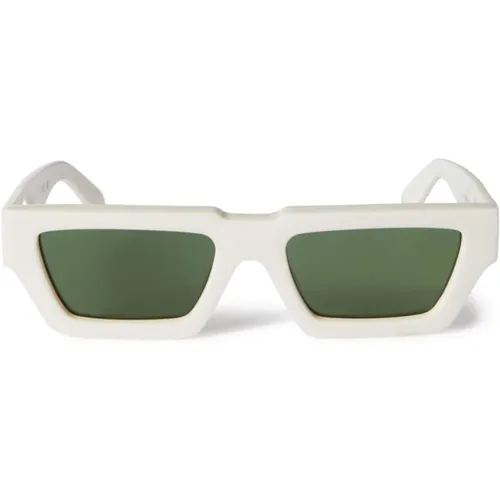 Off , Oeri129 0155 Sunglasses , unisex, Sizes: 54 MM - Off White - Modalova