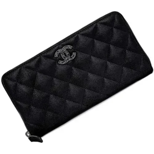 Pre-owned Leather wallets , female, Sizes: ONE SIZE - Chanel Vintage - Modalova