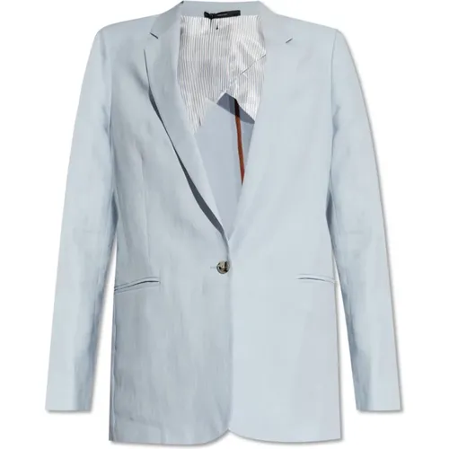 Leinenblazer , Damen, Größe: 2XS - Paul Smith - Modalova