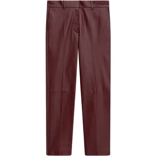 Leder Stretch Hose - Merlot Joseph - joseph - Modalova