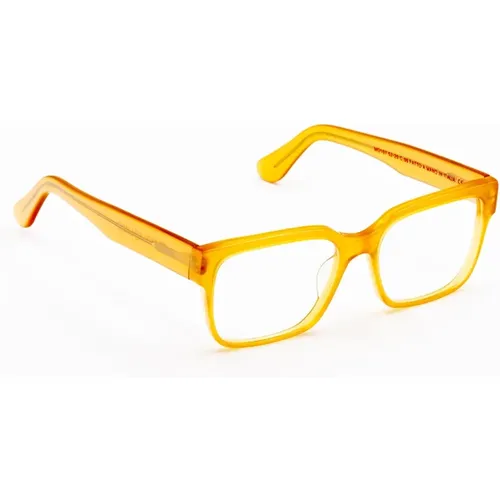 Womens Accessories Optical frames Orange Ss23 , female, Sizes: 52 MM - Moli@limo - Modalova