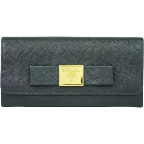 Pre-owned Leather wallets , female, Sizes: ONE SIZE - Prada Vintage - Modalova