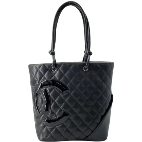 Pre-owned Leather totes , female, Sizes: ONE SIZE - Chanel Vintage - Modalova