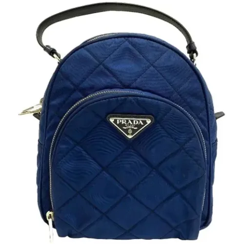Pre-owned Fabric backpacks , female, Sizes: ONE SIZE - Prada Vintage - Modalova