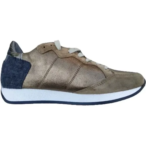 Monaco Satin Sneakers - Ideal for Winter , male, Sizes: 3 UK - Philippe Model - Modalova