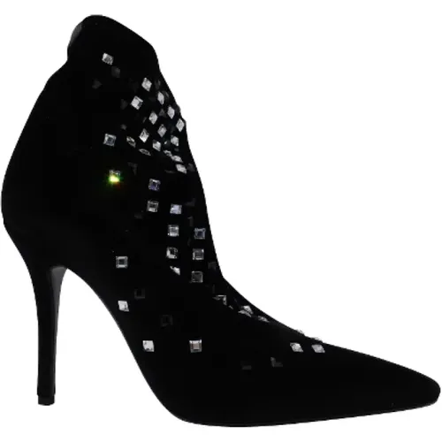 Pre-owned Velvet boots , female, Sizes: 6 UK - Giuseppe Zanotti Pre-owned - Modalova