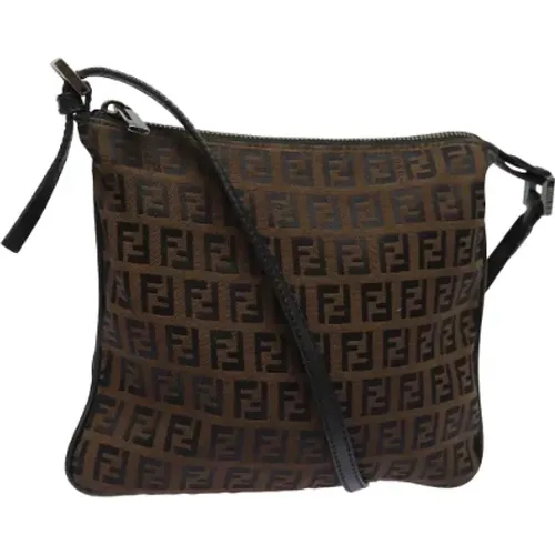 Pre-owned Canvas fendi-bags , female, Sizes: ONE SIZE - Fendi Vintage - Modalova