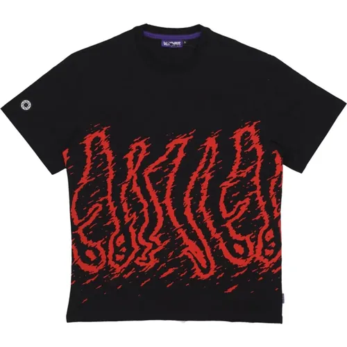 Red Crew Neck T-shirt , male, Sizes: M, L, S, XL - Octopus - Modalova