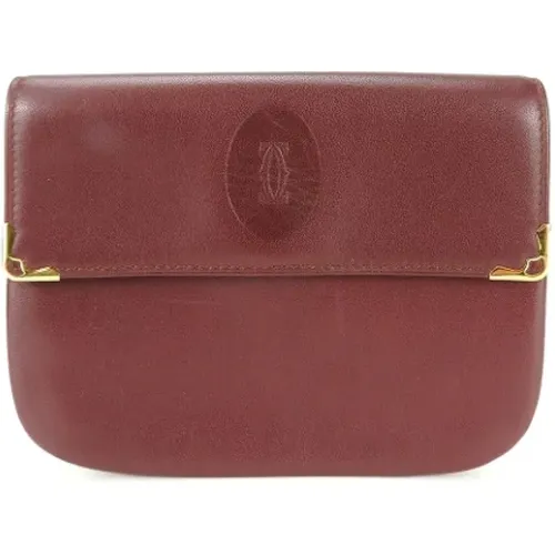 Pre-owned Leather pouches , female, Sizes: ONE SIZE - Cartier Vintage - Modalova