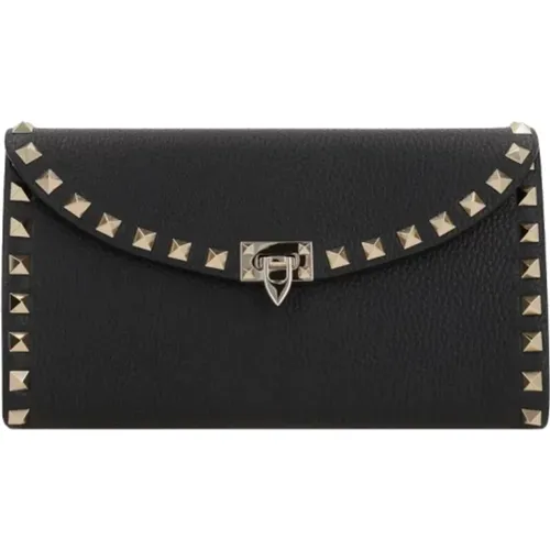 Studded Chain Wallet Bag , female, Sizes: ONE SIZE - Valentino Garavani - Modalova