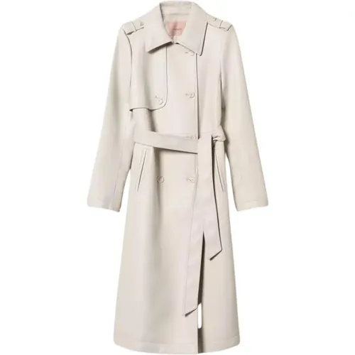 Sophisticated Trench Coat , Damen, Größe: S - Twinset - Modalova