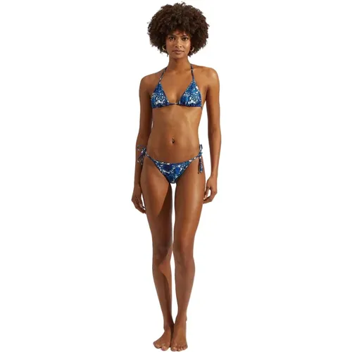 Sassy Triangle Bikinihose,Brasilianische String Bikini Bottoms,Brasilianischer Stil Bikinihose mit Dreieck,Wendbare brasilianische Bikinihose im Dreie - La DoubleJ - Modalova