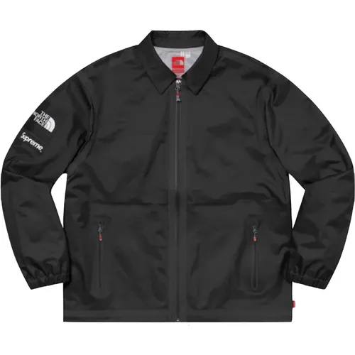 Schwarze Summit Series Outer Coaches Jacke - Supreme - Modalova