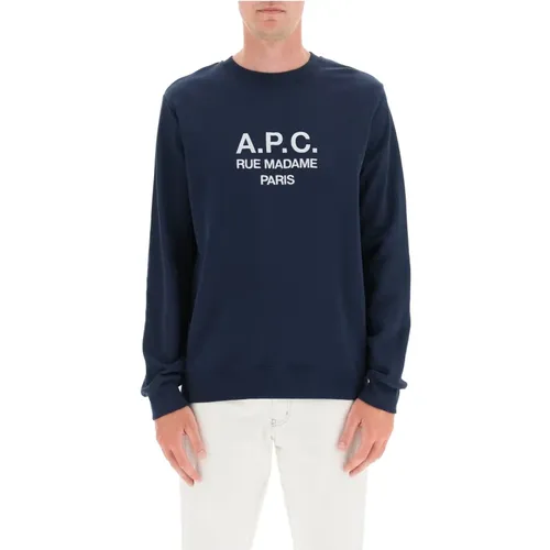 Sweatshirt , male, Sizes: XL - A.p.c. - Modalova