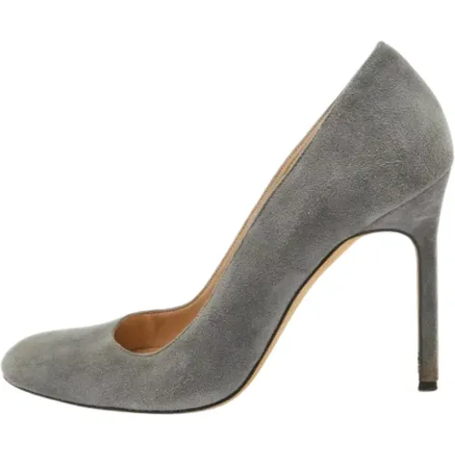 Pre-owned Wildleder heels , Damen, Größe: 35 1/2 EU - Manolo Blahnik Pre-owned - Modalova