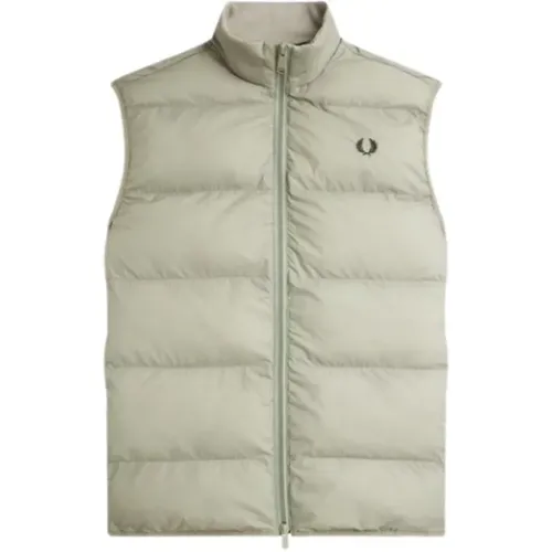 Thermal Vest with Refined Details , male, Sizes: L, M - Fred Perry - Modalova