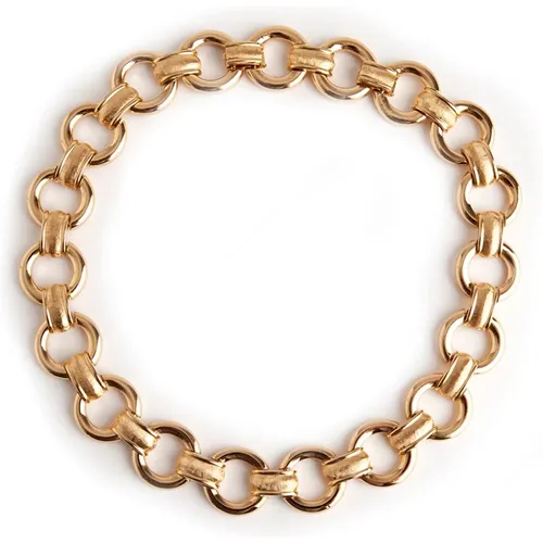 Pre-owned round link necklace , female, Sizes: ONE SIZE - Dior Vintage - Modalova