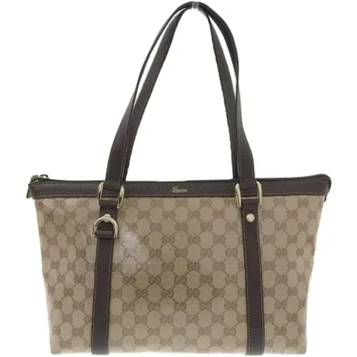 Pre-owned Canvas gucci-bags , female, Sizes: ONE SIZE - Gucci Vintage - Modalova