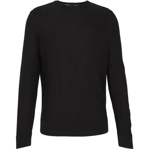 Schwarze Pullover für Männer , Herren, Größe: 3XL - Hugo Boss - Modalova