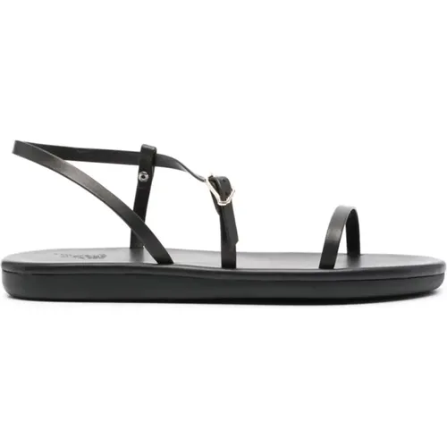 Schwarze Niove Flip Flop Sandale - Ancient Greek Sandals - Modalova