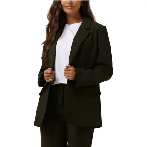 Grüner Gale Blazer Damenjacke , Damen, Größe: M - Modström - Modalova