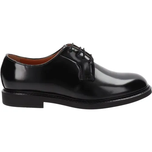 Leather Lace-up Shoes , male, Sizes: 6 UK, 10 UK, 7 UK, 8 UK - Nerogiardini - Modalova